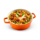 KIT TEM DE TUDO 330g - (Caixa com 10un de tem de tudo 180g + 10un de arroz caldo de carne 150g)